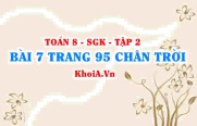 Bài 7 trang 95 Toán 8 Chân trời sáng tạo Tập 2